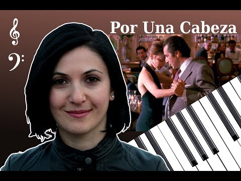 \'Por Una Cabeza\' Tango from 'Scent of a Woman' ტანგო ფილმიდან \'ქალის სურნელი\' (free sheets)